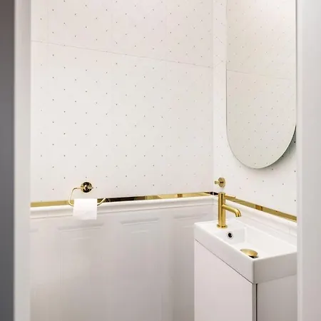 וילה Golden Saska Kepa Luxury Retreat With Garden & Design Interior